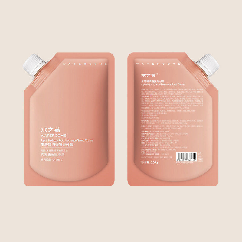 Exfoliating Body Scrub with Moisturizing Tartaric Acid for Nourishing Skin