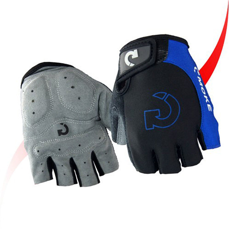 Cycling Half Finger Gloves Anti-Slip Gel Breathable Sport Gloves
