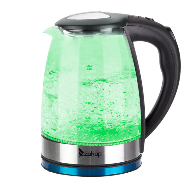 Electric Kettle 1.8L with Filter Screen & Stainless Steel Cover