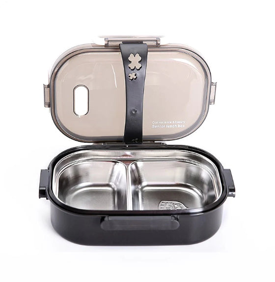 304 Stainless Steel Insulated Bento Lunch Box Layered Sealed Food Container