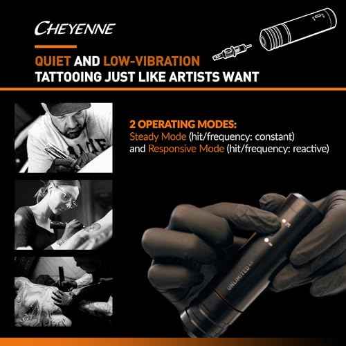 Cheyenne Sol Nova Unlimited Cordless Tattoo Machine ? 3.5mm Black