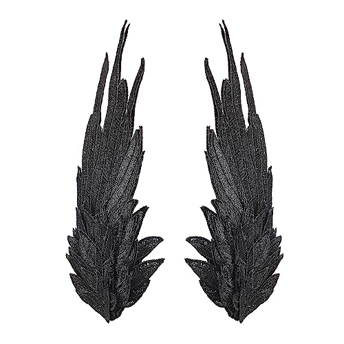 Feather Angel Wings Christmas Halloween Hair Clips Mardi Gras Hair Barrettes Lolita Cosplay Headband Hair Band