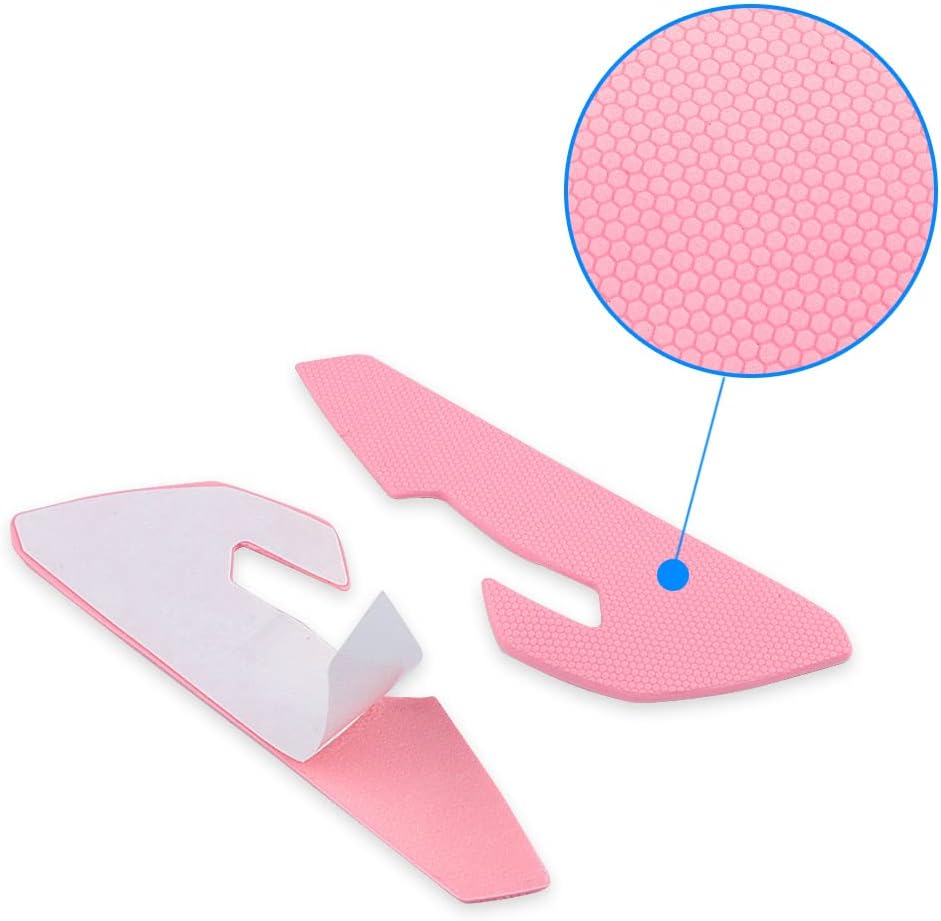 A Pair Grip Tape Replacement for Razer Viper/Viper Ultimate Gaming Mouse (Black)
