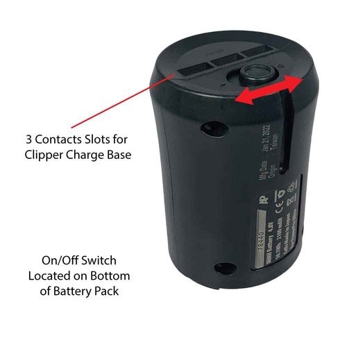Artisan Power Clipper Battery Replacement for Oster Cordless Clippers | Powerpro & Powerpro Ultra | 60% More Capacity | Lithium-ion Cordless Clipper