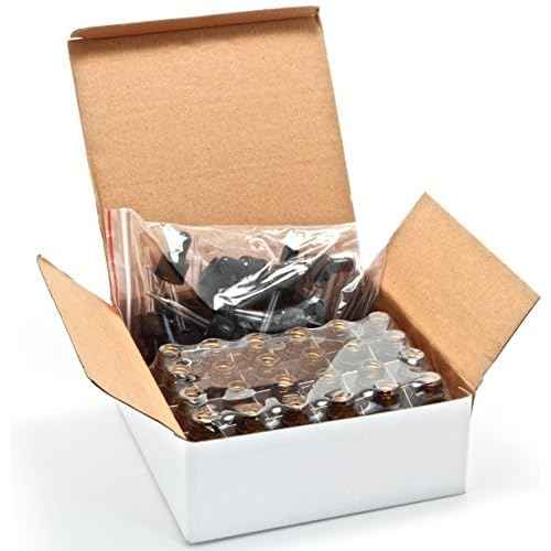 Vivaplex 24, Amber, 15 ml (1/2 oz) Glass Bottles, with Glass Eye Droppers