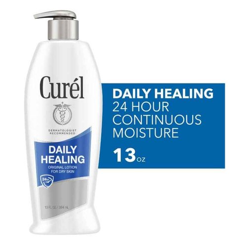 Curel Daily Healing Original Lotion For Dry Skin 13 oz ( Pack of 6)