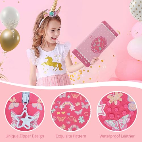 Small Travel Makeup Bag, Birthday Gifts for for Girls 4 5 6 7 8 9 10 11 12 13 14 15 16 Years Old, Cute Cosmetic Bag Make Up Pouch Organizer Toiletry Bag, Gift Trendy Stuff for Teen Teen Girl Friend