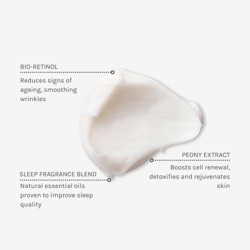 Evolve Organic Beauty - Nightly Renew Facial Cream | Nourish, Smooth, Plump, Refresh | Bio Retinol, Peony, Natural Essential Oil Blend | Small Batch, Vegan Clean Beauty (2 oz | 60 ml) Package May Vary