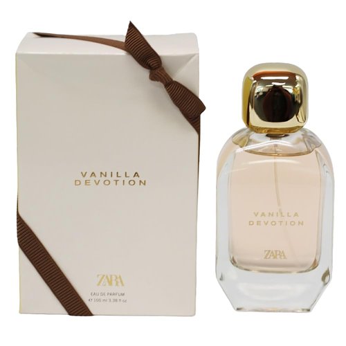 Zara Vanilla Devotion Perfume For Women Bright and Energizing Fragrance with a Comforting Gourmand Finish for a Long-Lasting Sensory Experience Eau De Parfum 100 ML (3.4 FL. OZ.)