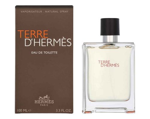 Terre D' Hermes Eau De Toilette Spray for Men by Hermes - 3.3 oz / 100 ml