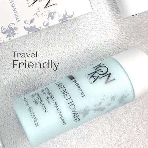 Yonka Lait Nettoyant Facial Cleanser, Gentle Milk Cleanser & Makeup Remover, Daily Plant Based Wash, Moisturize and Balance Skins pH, All Skin Types, Paraben-Free
