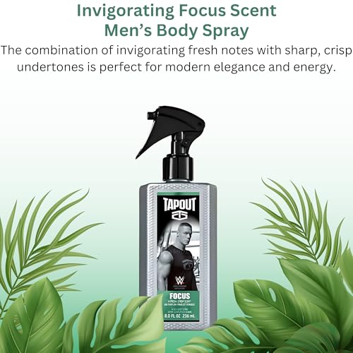 Tapout Body Spray for Men ? Fragrance Variety Set, 6-Pack Gift Collection, 8 Ounces Each