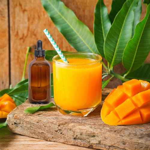 4oz Amber Glass Dropper Bottles (6-Pack), Refillable Glass Bottles for Essential Oils, Cosmetics, and Cooking