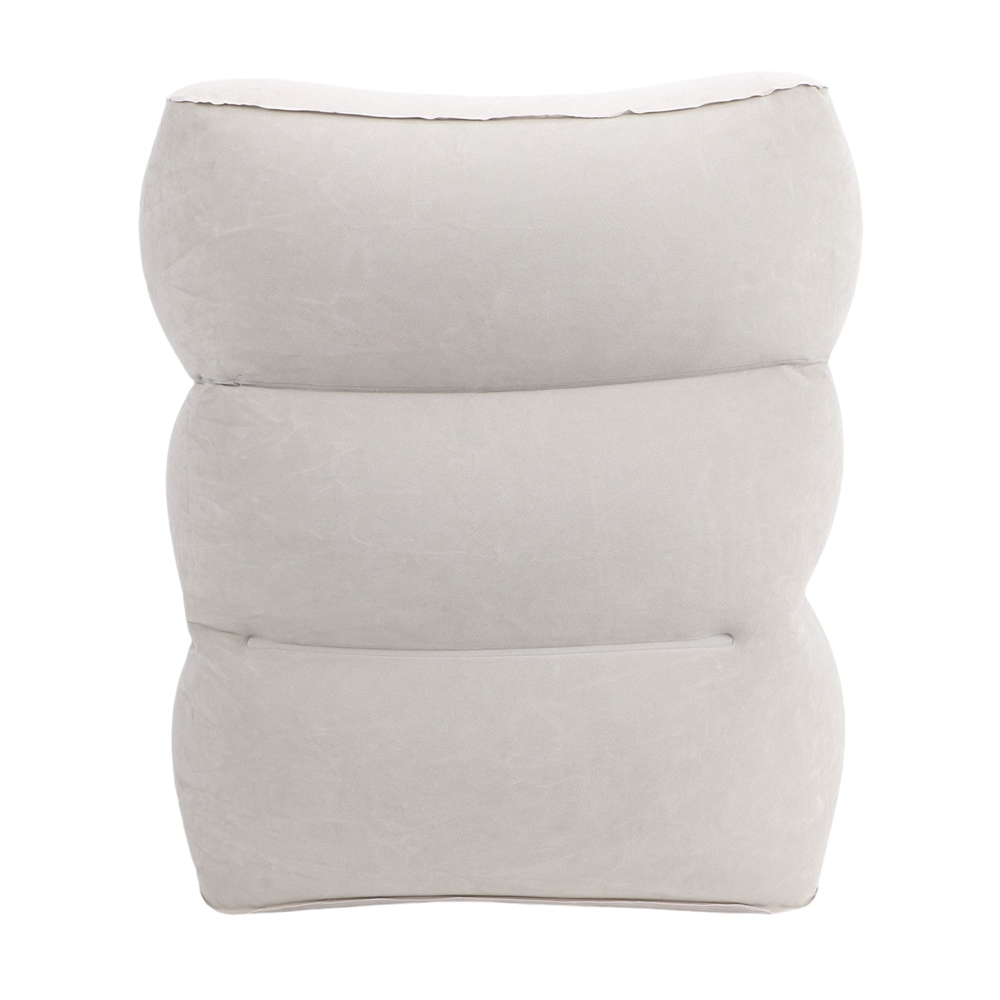 Adjustable Inflatable Foot Rest Pillow for Travel - 3 Height Levels