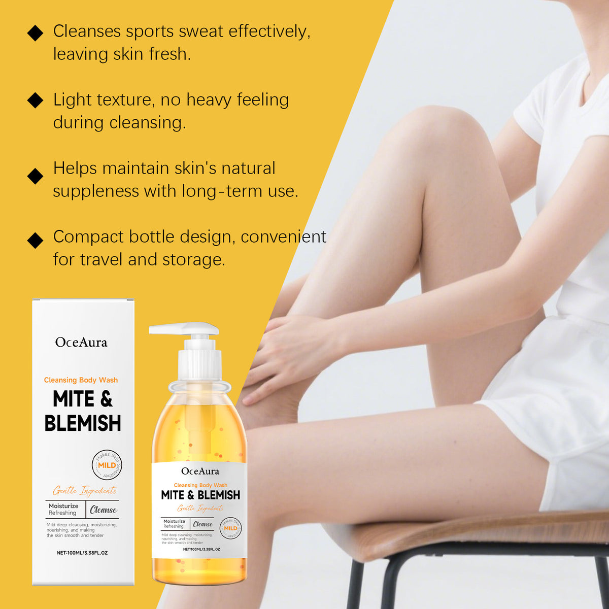Gentle Moisturizing Body Wash - 100ml
