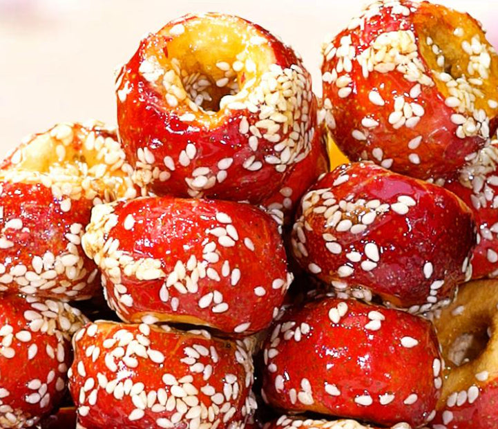 Hawthorn Snack Sugar Coated Sweet Corn Pudding Crispy Treats