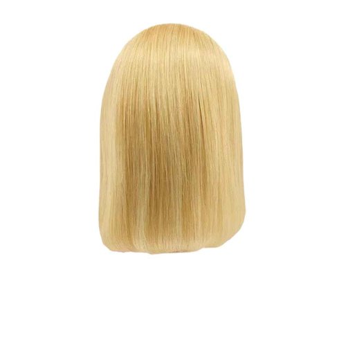 SOOFFSOR 613 Bob Wig Human Hair 12 Inch 250% Density 613 Bob Wig 13x4 HD Transparent Lace Blonde Bob Wig Human Hair Blonde Lace Front Wig for Women Short Glueless Wig