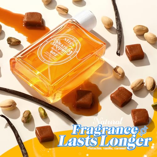 Sttes Perfume 602# (Irresistible Sunshine) - Eau de Perfume 100ml (3.4fl oz) Vanilla Gourmet Tune (Caramel Vanilla Flavor)