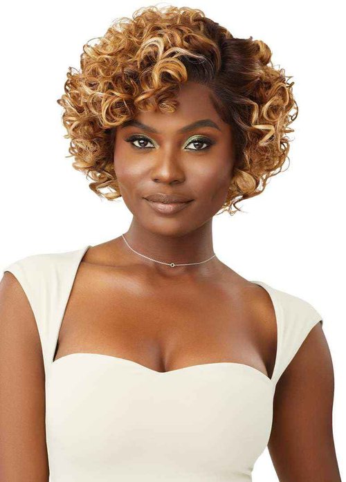 Outre Lace Front Wig - Melted Hairline - Romala (OFF BLACK 1B)