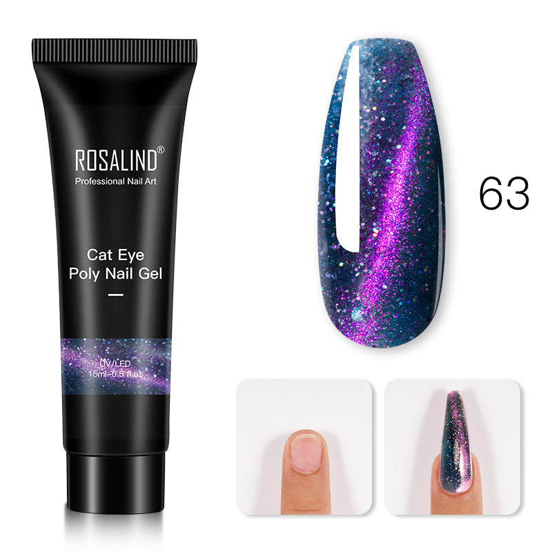 Crystal Gel Nail Polish - Multiple Colors