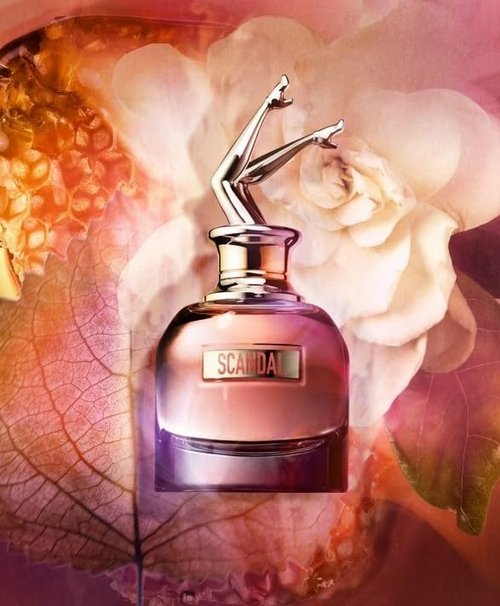 Jean Paul Gaultier Scandal 2-Piece Set for Women, (1.7 Oz Eau De Parfum Spray + 2.5 Oz Perfumed Body Lotion)