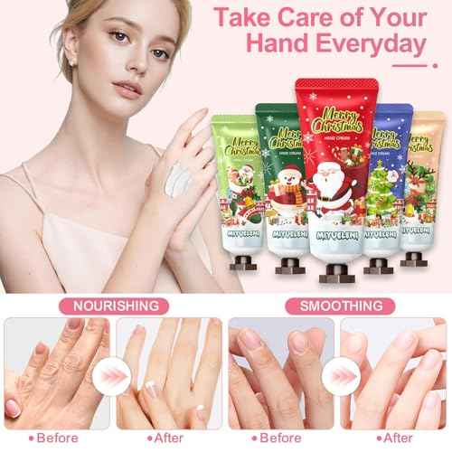 30 Pack Christmas Hand Lotion Gift Set Bulk£¬Moisturizing Hand Cream, Mini Travel Size Holiday Gifts, Stocking Stuffers & Bulk Gifts for Christmas Appreciation 20ml