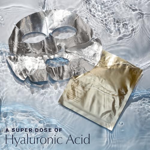 Est?e Lauder Advanced Night Repair Concentrated Recovery Moisturizing PowerFoil Face Mask with Hyaluronic Acid | Sheet Mask, 4-Pack