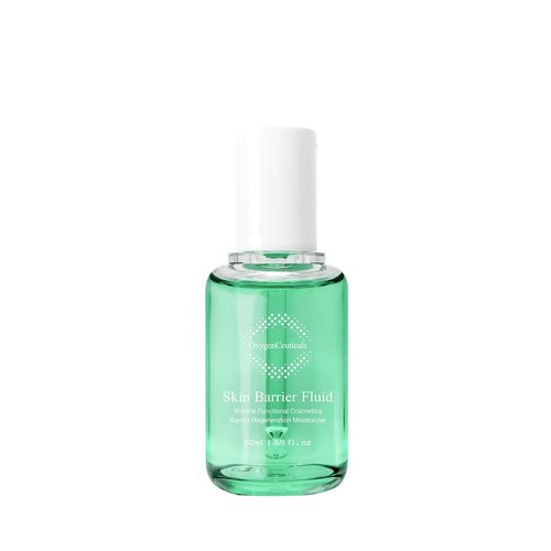 OxygenCeuticals Skin Barrier Fluid – Anti-Wrinkle Ampoule with Adenosine, Hydrolyzed Collagen, Improves Elasticity & Firmness, Hydrating Serum for Dry & Aging Skin. 1.69 fl.oz (50ml)