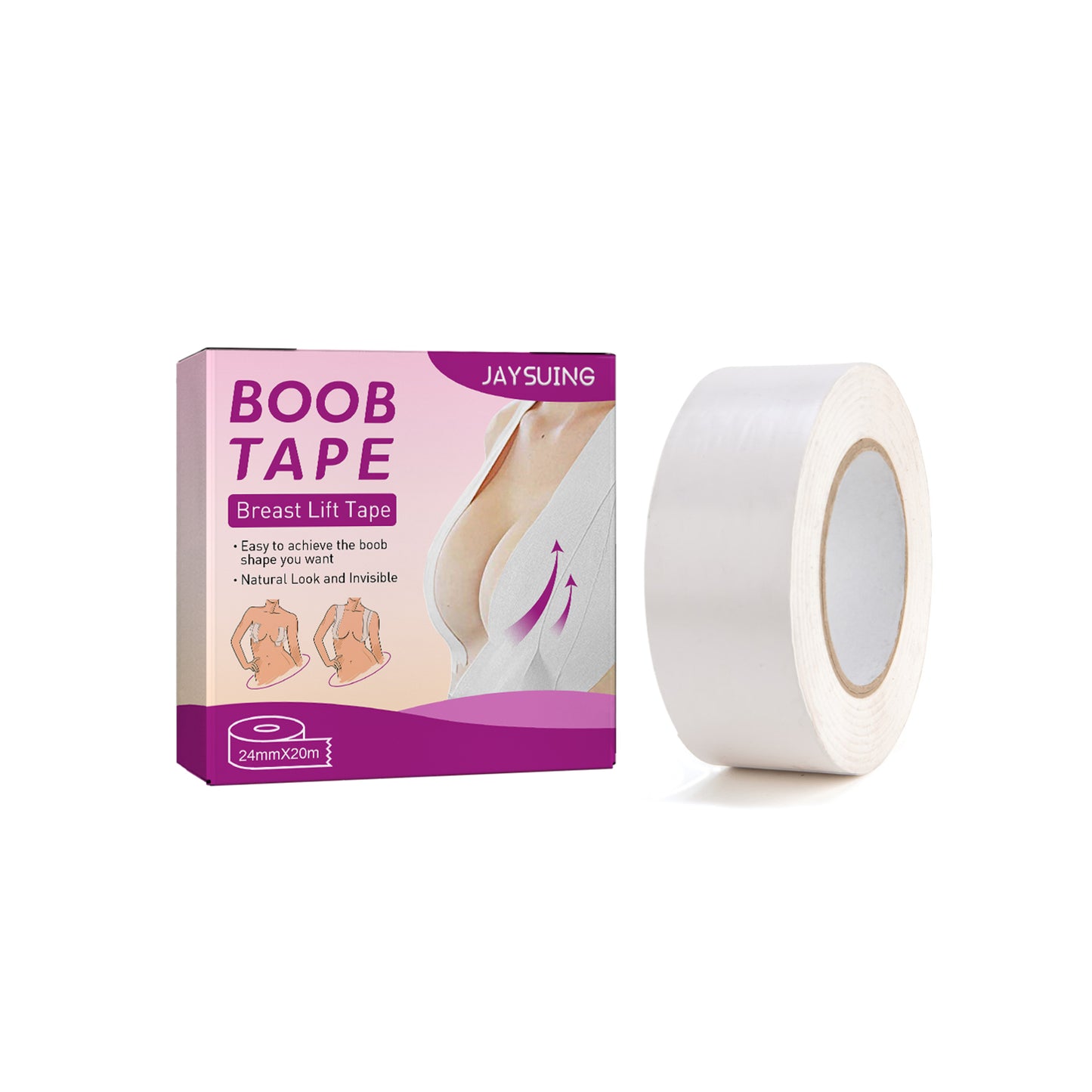 Invisible Breast Lift Tape for Natural Cleavage & Sag Prevention