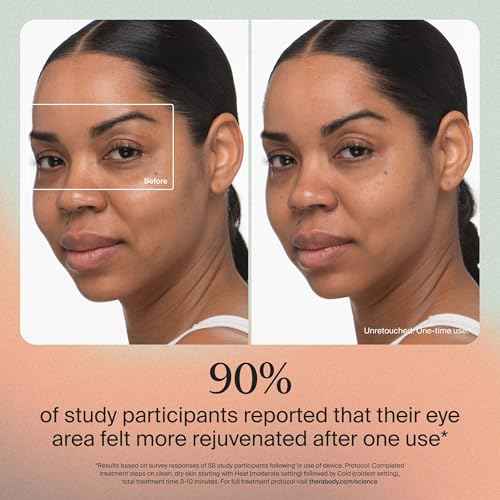 Therabody TheraFace Depuffing Wand ? Cold and Heat Skincare Treatment to Depuff and Glow; Beauty Wand, Face Roller and Eye Massager for Eye Puffiness, Dark Circles and Skin Radiance (White)