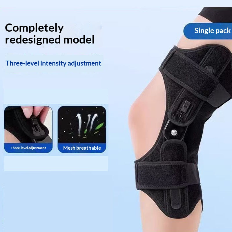 Knee Support Brace for Adults - Black Single