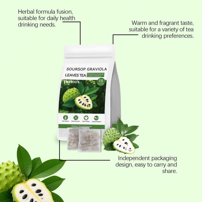 Annona Fruit Leaf Herbal Tea - 15 Bags