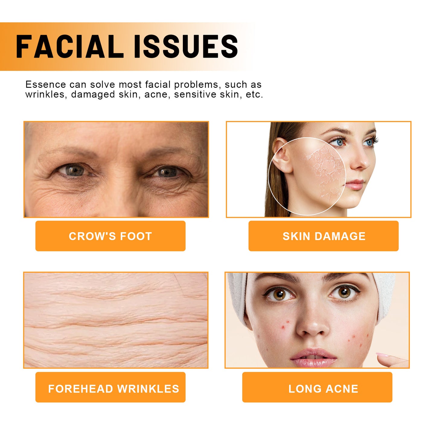 Anti-Aging Facial Serum with Vitamin C & E - Brightening & Hydrating 30ml