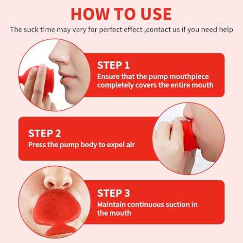 2 Pcs Lip Plumper Device, Reusable Long-lasting Fish Shape Lip Plumper Tool