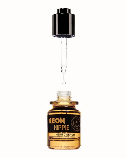 Neon Hippie Neon C face serum 20% concentration sun damage fine wrinkles free radicals skin renewal