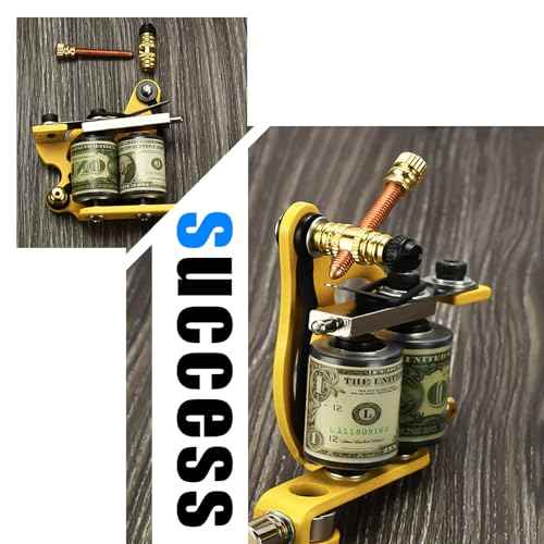 ATOMUS Tattoo Coil Machine 10 Wrap Copper Coil Liner Shader Tattoo Machine