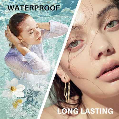 2PCS Mushroom Head Air Cushion CC Cream, Moisturizing Lasting Oil Control BB Cream for All Skin Types, Full Coverage Concealer Liquid Foundation Face Makeup Set with Foundation Brush & Makeup Sponge A