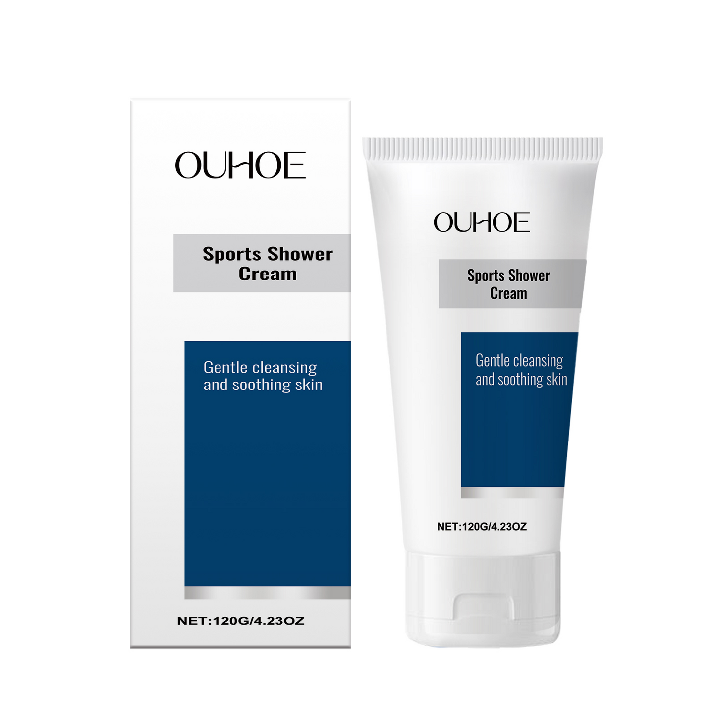 Soothing Sports Shower Lotion with Aloe Vera - Moisturizing Body Wash