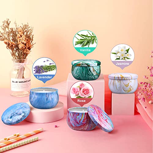 Gift Baskets for Women: Unique Candles & Hand Cream Lotion Gift Set, Valentines Day Gifts,Teacher Appreciation Gifts, Mothers Day Gifts, Best Friend Birthday Gift, Christmas Gifts for Coworker