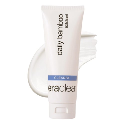 eraclea Daily Bamboo Exfoliant, Gentle Exfoliating Face Wash with Lactic Acid and Hyaluronic Acid. Removes Oil and Impurities to Reveal Even Skin Tone and Texture, For All Skin Types (4 fl oz)
