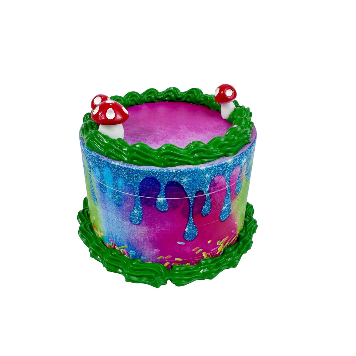 Creative Zinc Alloy Cake Shape Smoke Eliminator for Kitchen Use