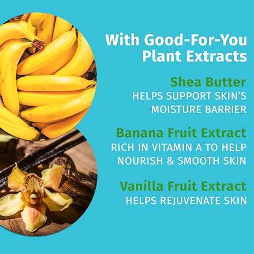 Hempz Sugared Banana & Vanilla Blossom Body & Hand Lotion, Ultra Hydrating Moisturizer for Men and Women, 17 oz