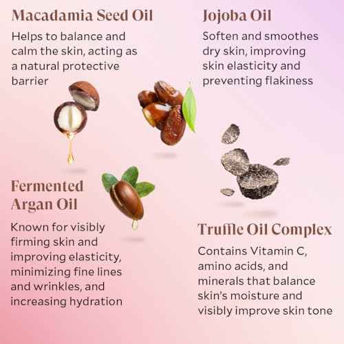 FI?RA Oil to Foam Daily Facial Cleanser ? Truffle Oil Complex, Fermented Plant Oils & Glycerin, Moisturizing and Nourishing, Soap-Free, Cruelty-Free, All Skin Types, 110ml 3.88 fl oz