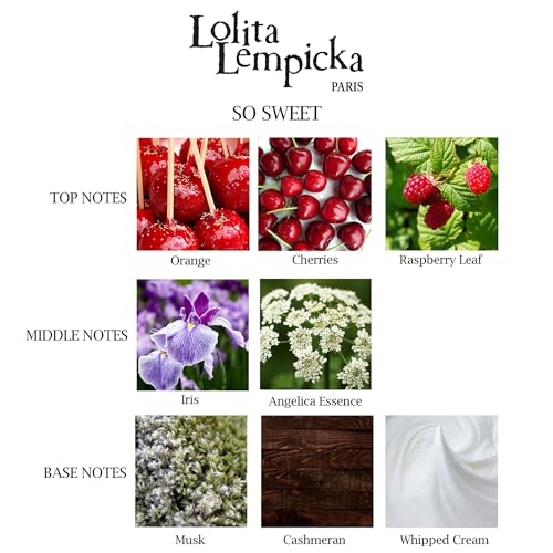 Lolita Lempicka So Sweet Eau De Parfum Spray - Floral Fruity Gourmand - Ideal for Daily Wear and Special Events
