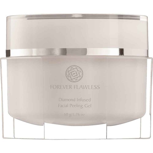 Forever Flawless Diamond Infused Facial Peeling Gel. New & Improved Formula for Best Exfoliation, Microdermabrasion, Purification & Detox for a Flawless, Glowing Skin.
