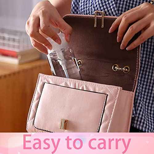 3 Pack Push Down Pump Dispenser Empty Push Top Bottles Containers for Nail Polish Makeup Remover Micellar Water Facial Toner 6.7oz/200ML