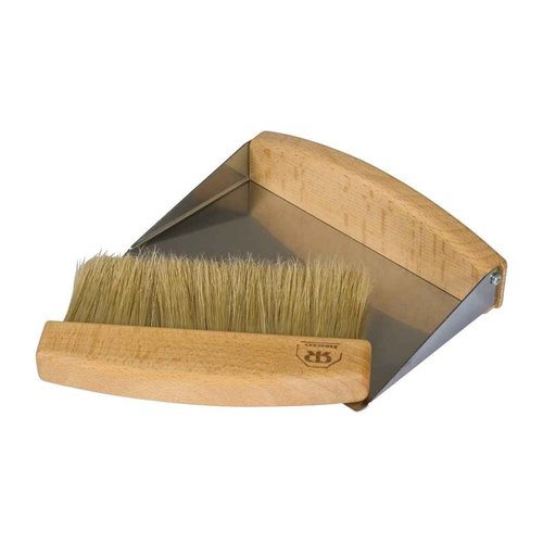 REDECKER Oiled Beechwood Table Sweeping Set, 6-1/4 x 4-1/4-Inches - Dust Pan Brush Set