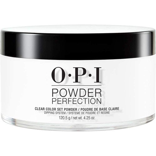 OPI Powder Perfection Clear Color Set | Color Setting Nail Dipping Powder | 4.25 oz