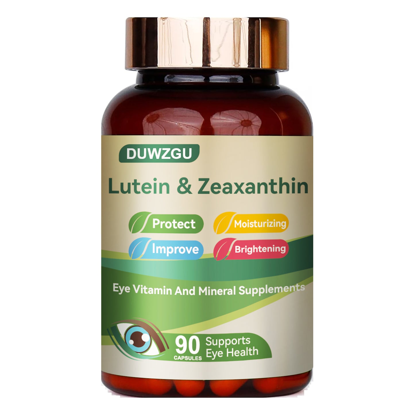 Vitamin Lutein Dietary Supplement Capsules