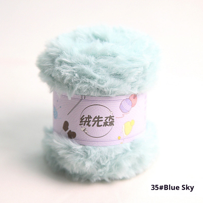 Handmade Fur Ball for Arts and Crafts - Soft Wire Woven Grass Decoration